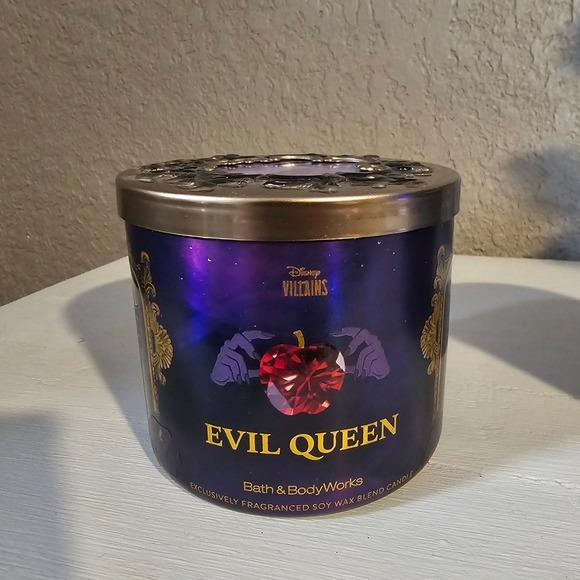 Bath Body Works Disney Villains Evil Queen Maleficent Scented Candles Set - Picture 7 of 8